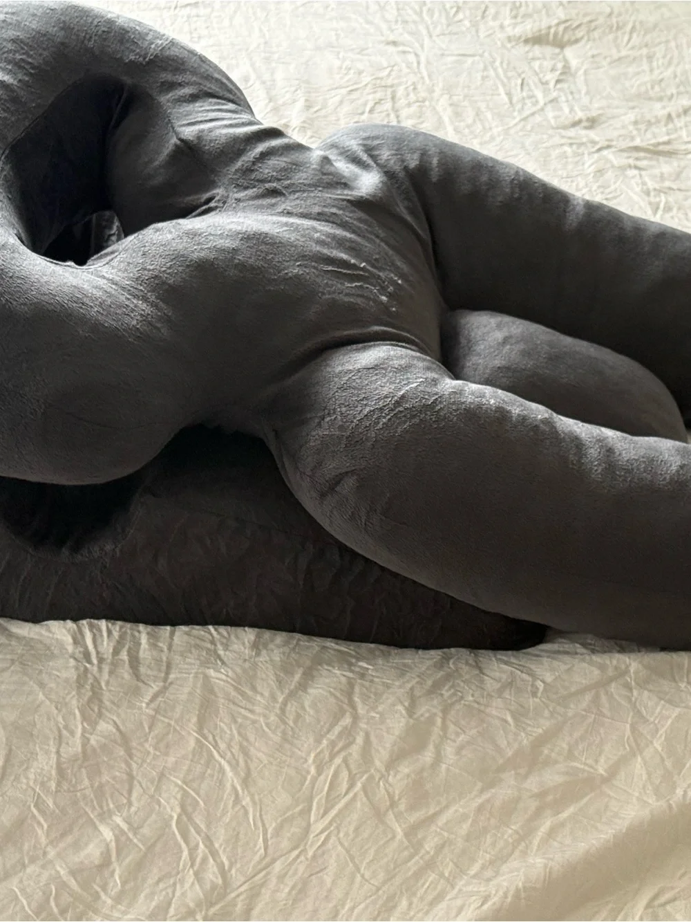 Memory foam Charcoal Gray Support Pillow